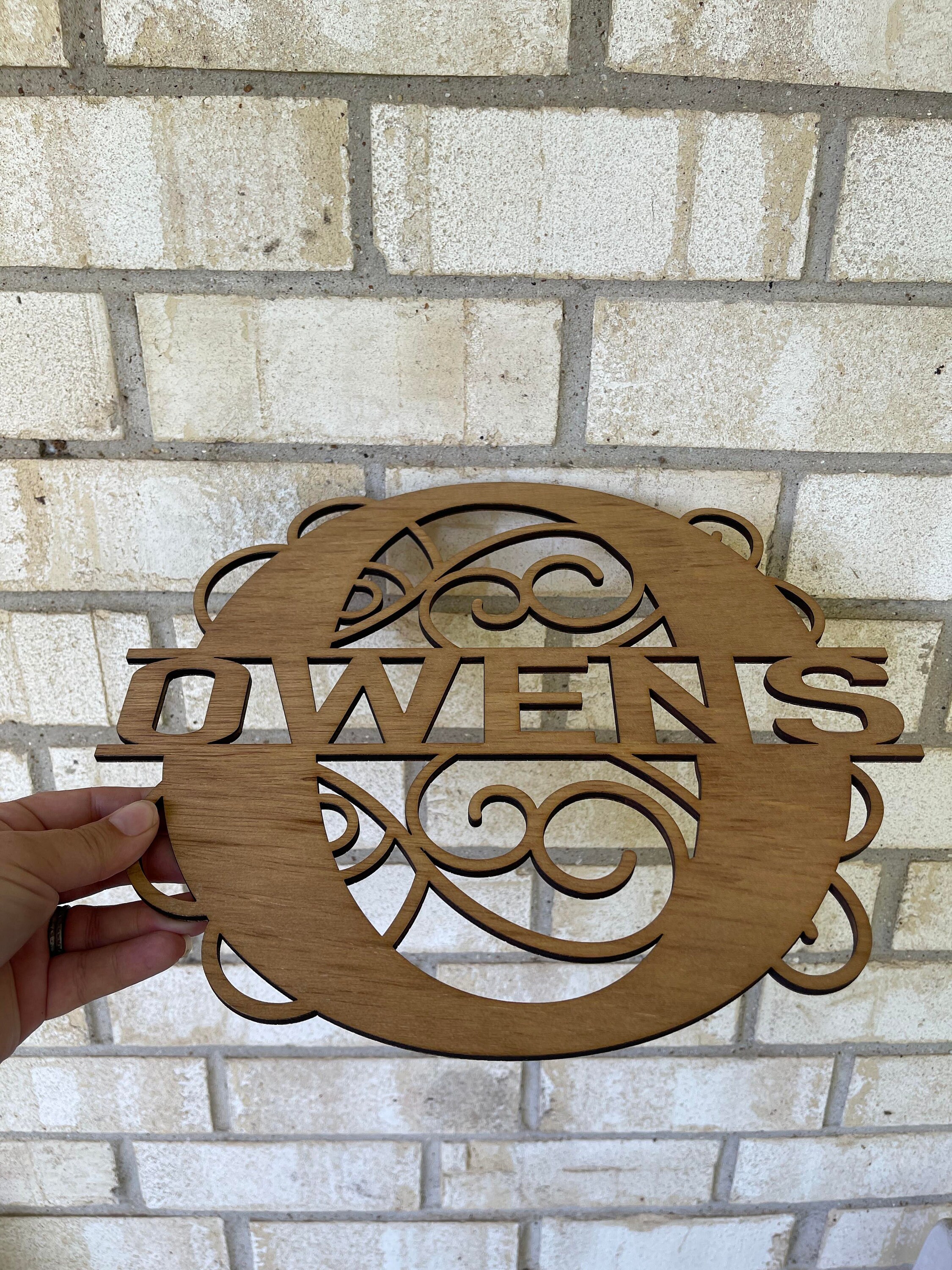 Custom Name Sign Family Name Decor Wedding Sign Etsy