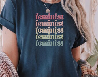 Feminist T-Shirt: Ethically Made, Ring-Spun Cotton Tee