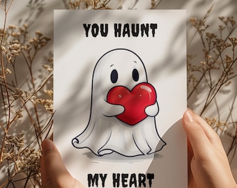 Tarjeta de San Valentín de terror / Amor gótico y espeluznante