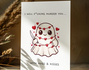 Tarjeta de San Valentín de terror - Amor gótico y espeluznante