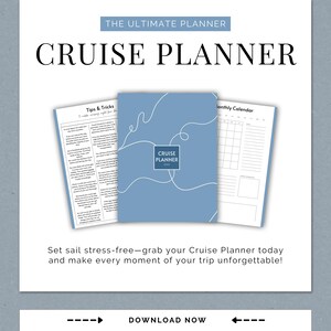 2025 Digital Ultimate Cruise Planner Cruise Itinerary Printable Cruise Planner Vacation Planner Cruise Travel Planner Trip Planner 30+ Pages