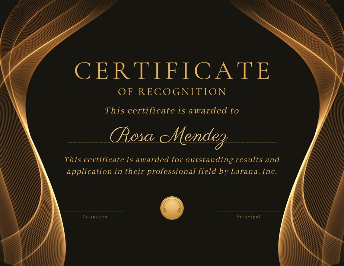 Certificate of Graduation | Lash Class Certificate | Nail Class ...