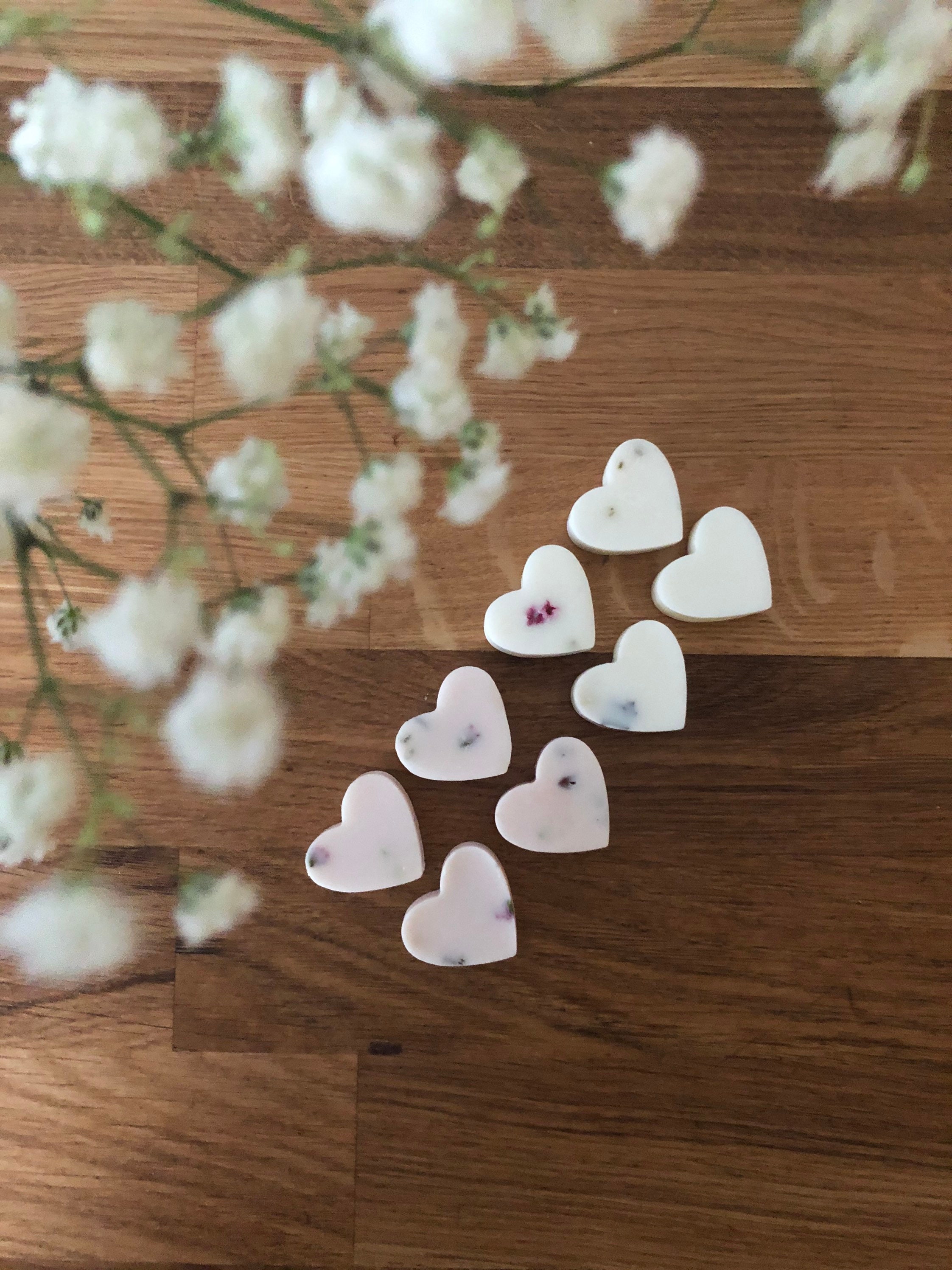 Fondants Parfumés Formats Cœurs