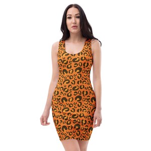Leopard Club Dress - Etsy
