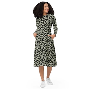 Money Print Dress - Etsy