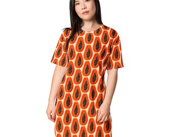 papaya t shirt dress Papaya Petite Stone Textured Mini T-Shirt Dress - Size 6