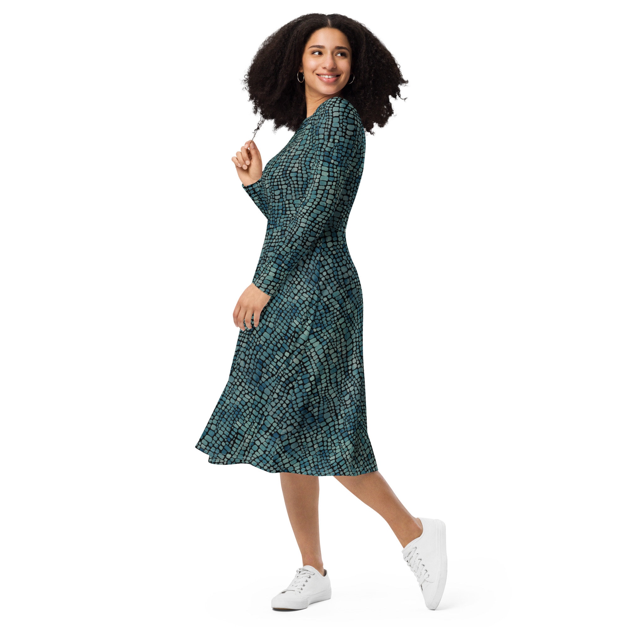 green alligator print dress Elevate Your Style with Our Leopard Print Dress XL