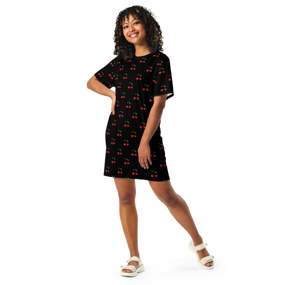 cherry shirt dress ASOS Design - Mini Shirt Dress - Women - Cotton - 0 US