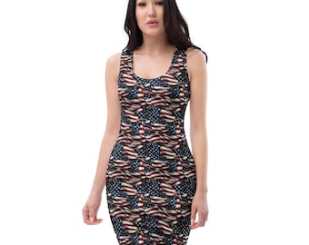 bodycon dress usa Flora Long Sleeve Red Floral Print Maternity Bodycon Dress XS