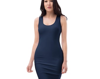 electric blue dress bodycon Electric Blue Stretch Satin Long Dress With Wrap-Over Slit And Lace-Up
