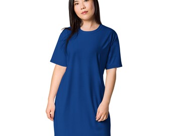 royal blue tee shirt dress Ladies Dresses Cobalt Blue T Shirt Dress Markez T Shirt Dress Royal Blue