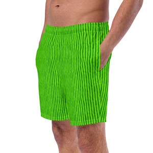 Watermelon Fruit Printed Swimming Trunks, All over Print Mens Swim Trunks, Summer Beach Trunks, Bathing Suit, Resort Wear, Watermelon Lover