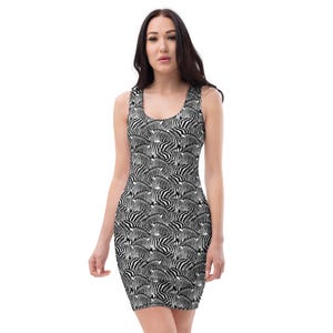 grey striped bodycon dress John + Jenn Striped Bodycon Midi Sweater Dress Size Medium   theuntamedthread.com