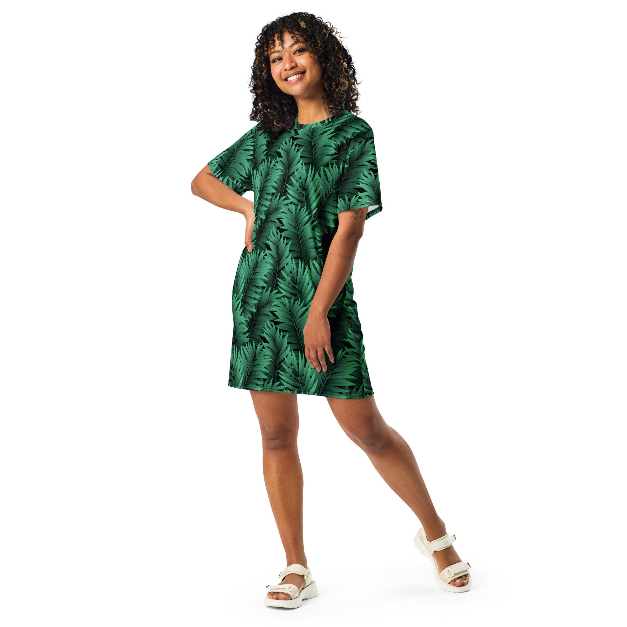 Summer Dress Fern Leaf - Etsy