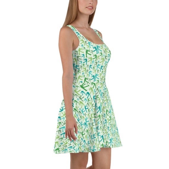 zombie skater dress Zombie Cheer Skater Dress- Halloween, Bounding, Costume, & Matching Family Style L