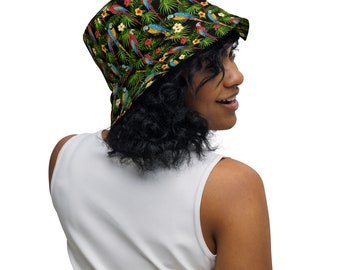 Aesthetik Reversible Bucket Hat Unisex Reversible Bucket Hat Beach Sun Aesthetic Fishing Men  main image 3