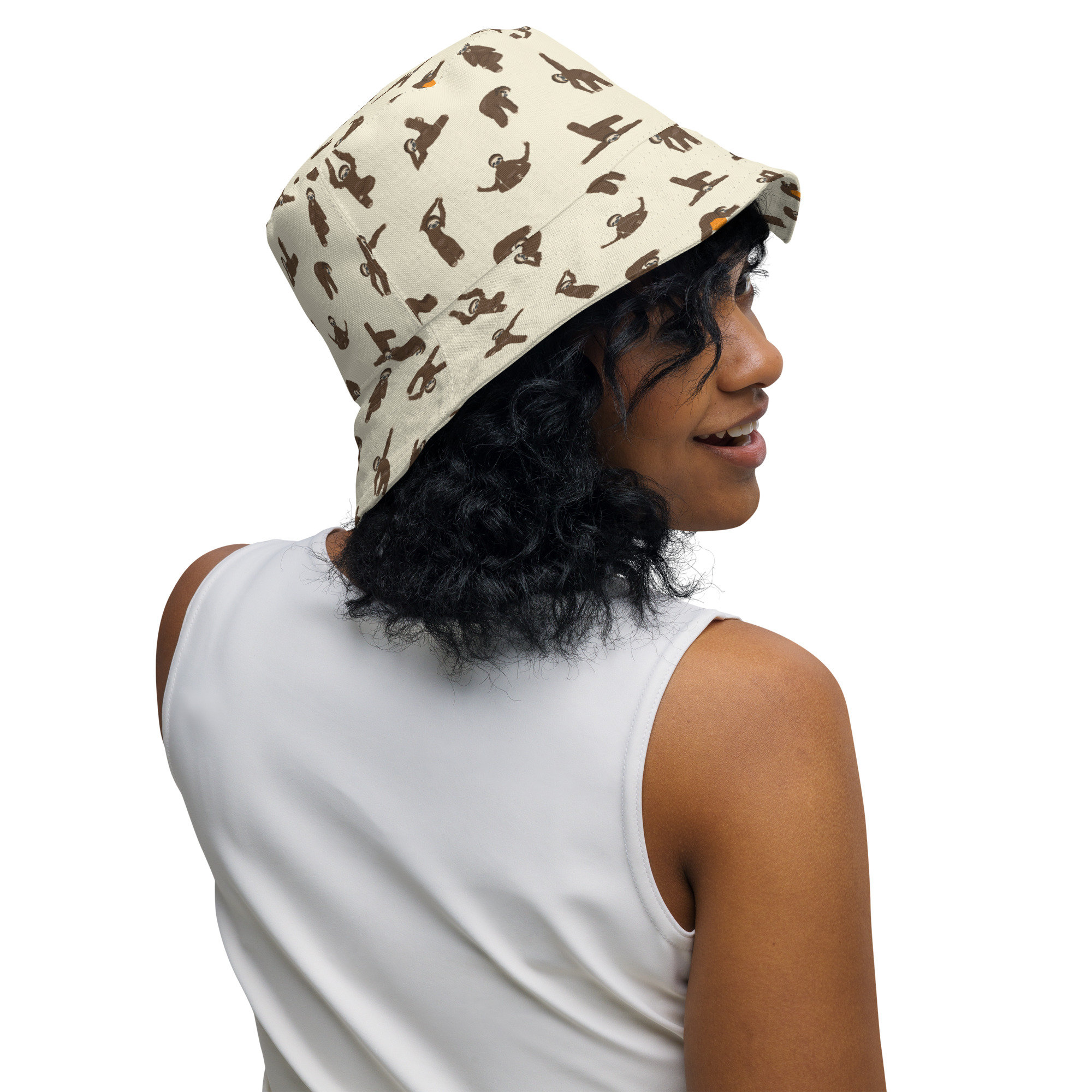Polyester Bucket Hat with Animal Print, Packable Sun Hat for Outdoor Activities Joylife Animal Print Bucket Hat Novelty Pattern Sun Hats  main image 4