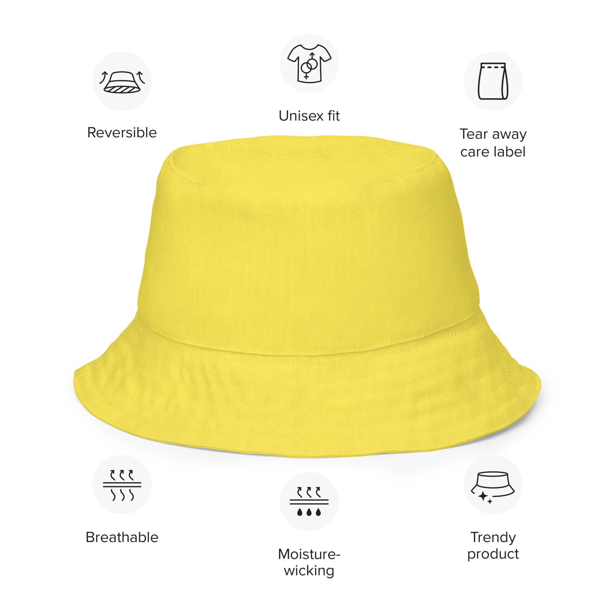 Yellow bucket hat only. Hat is new it doesn’t have a brand tag, just received Bucket Hat - New Glarus Brewing Company main image 3