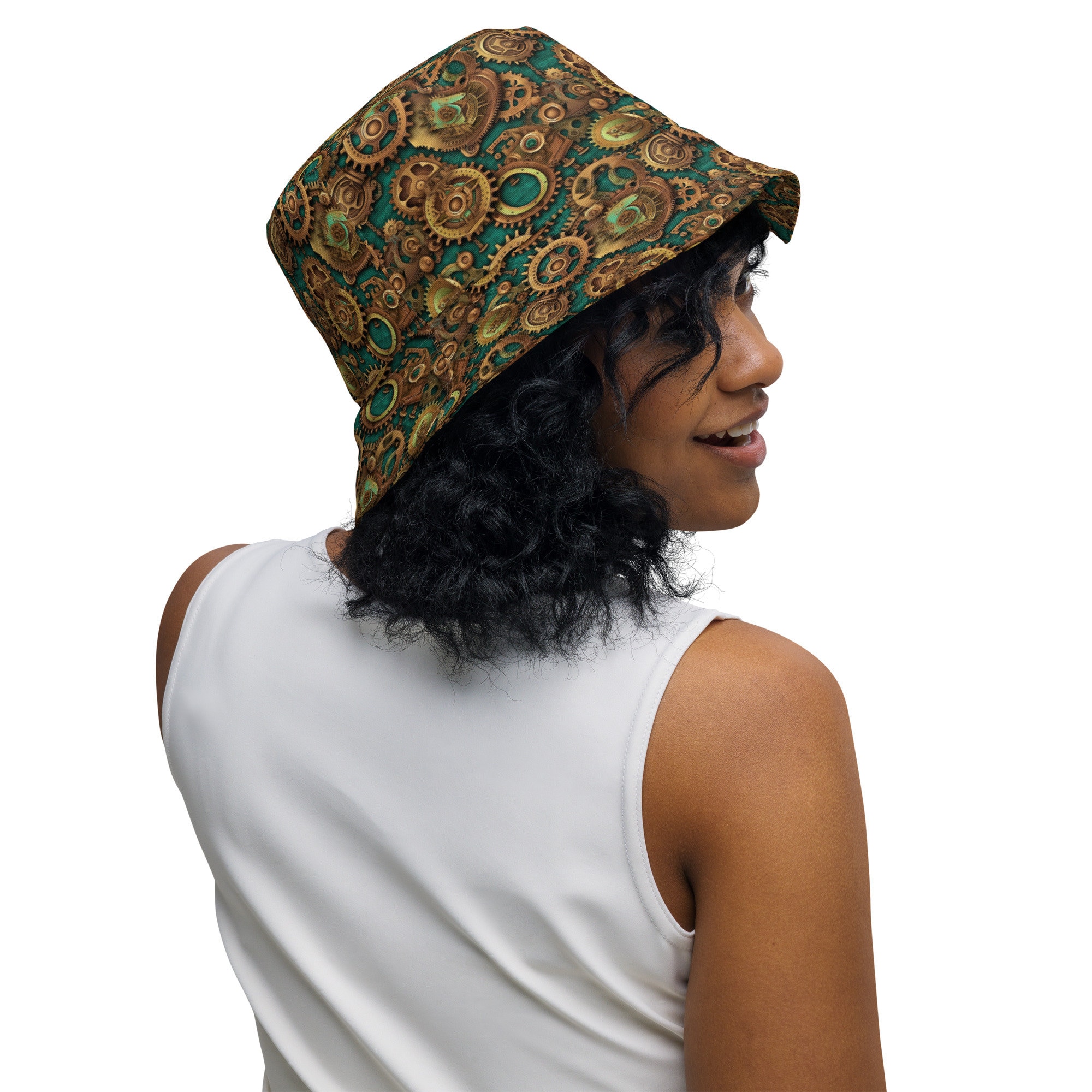 Hat Attack Reversible Print Crusher Hat Bucket Cinnamon Toast Crunch Reversible Bucket Hat main image 4