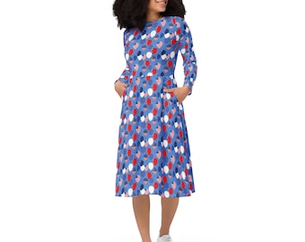 peplum dress dress L I V D Plus Size Kira Neoprene Peplum Dress