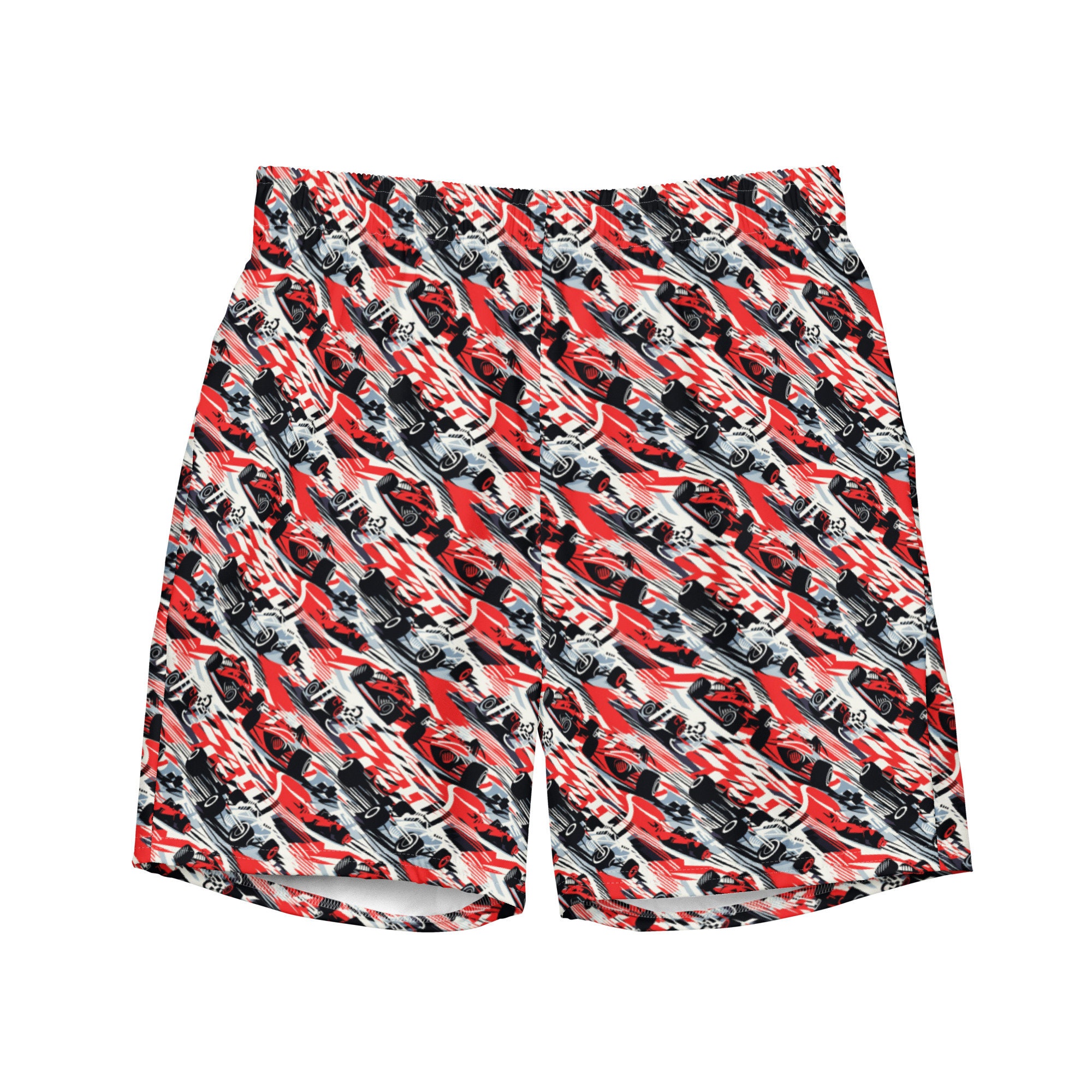 Skynpi Racing Trunks Racing Theme Swim Trunks, Racing Lover Summer Beach Swimming Trunks ...