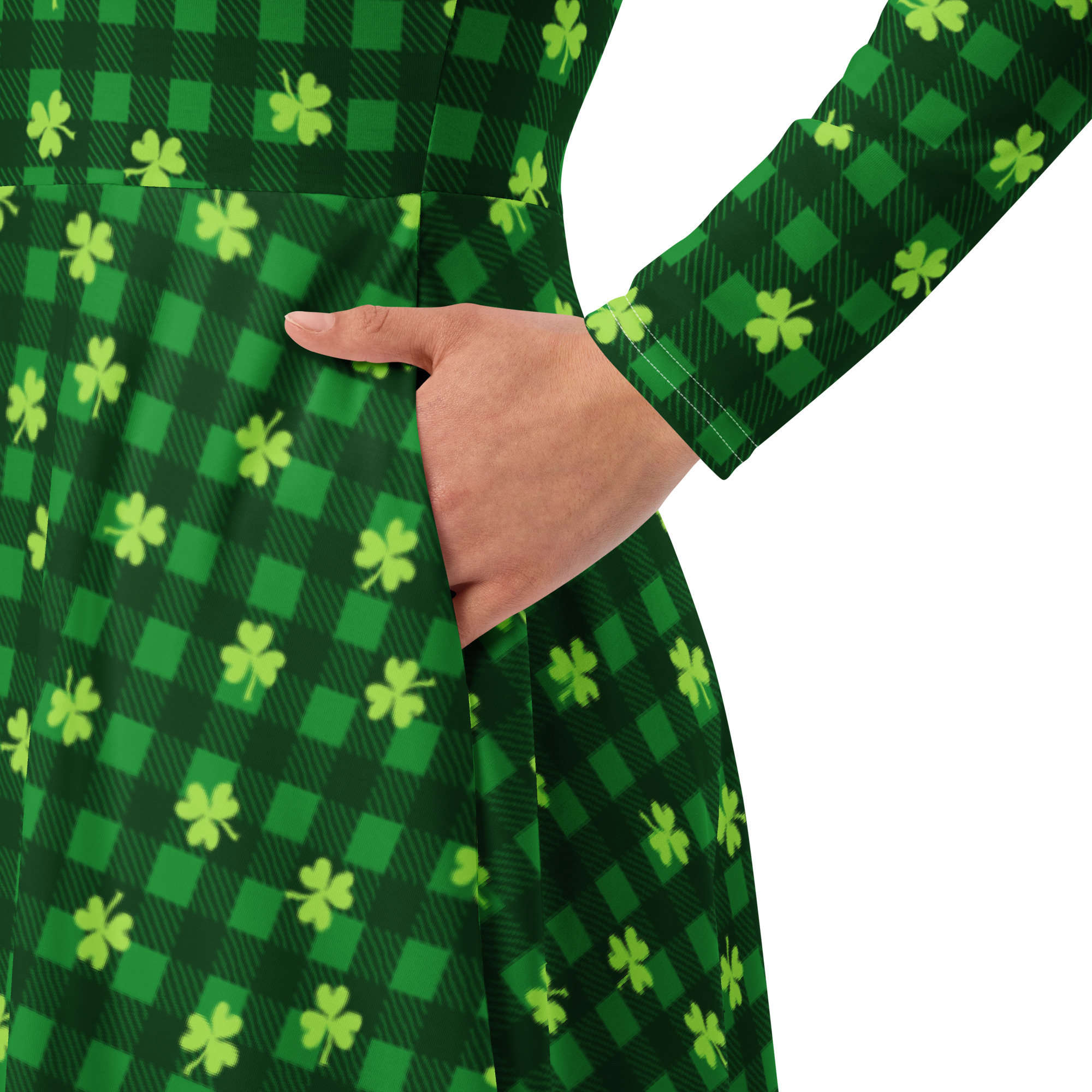 knee length dresses for ladies St. Patrick's Day Outfit 3T