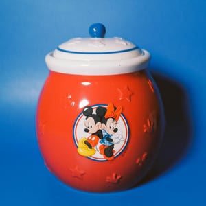 Vintage Disney’s Mickey and Minnie Cookie Jar