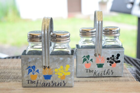 Personalized Salt & Pepper Shaker