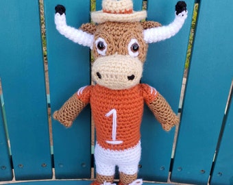 Bevo: Texas Football Mascot Inspired - Learn How to Crochet Amigurumi