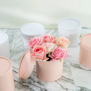 Flower Hat Boxes, Round Flower Box