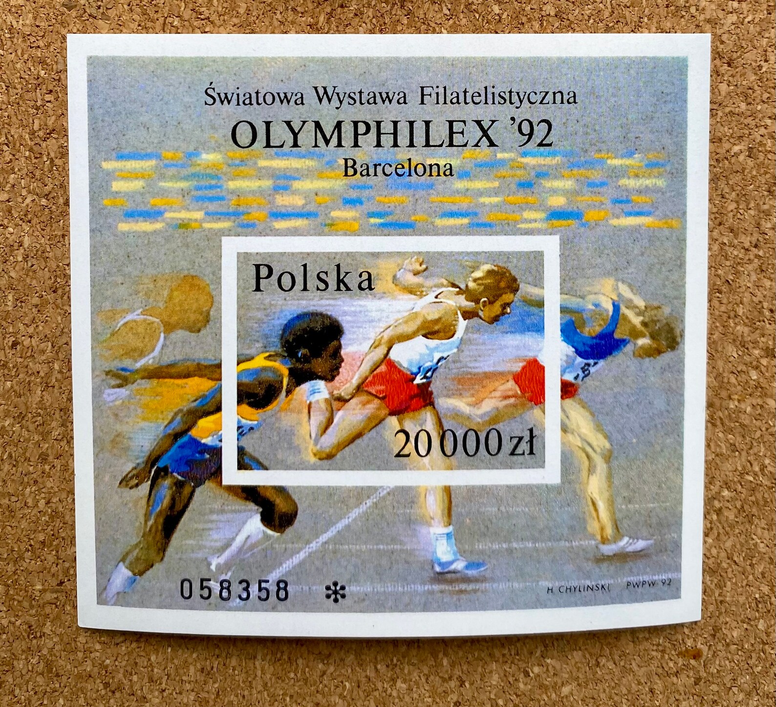 Vintage Stamps With Olympic Games, Stamps Barcelona 1992, Olympics Stamps, 1992 Stamps Poland