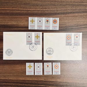 Polish Medals Stamps: 1984 FDC Socphilex, PRL Memorabilia