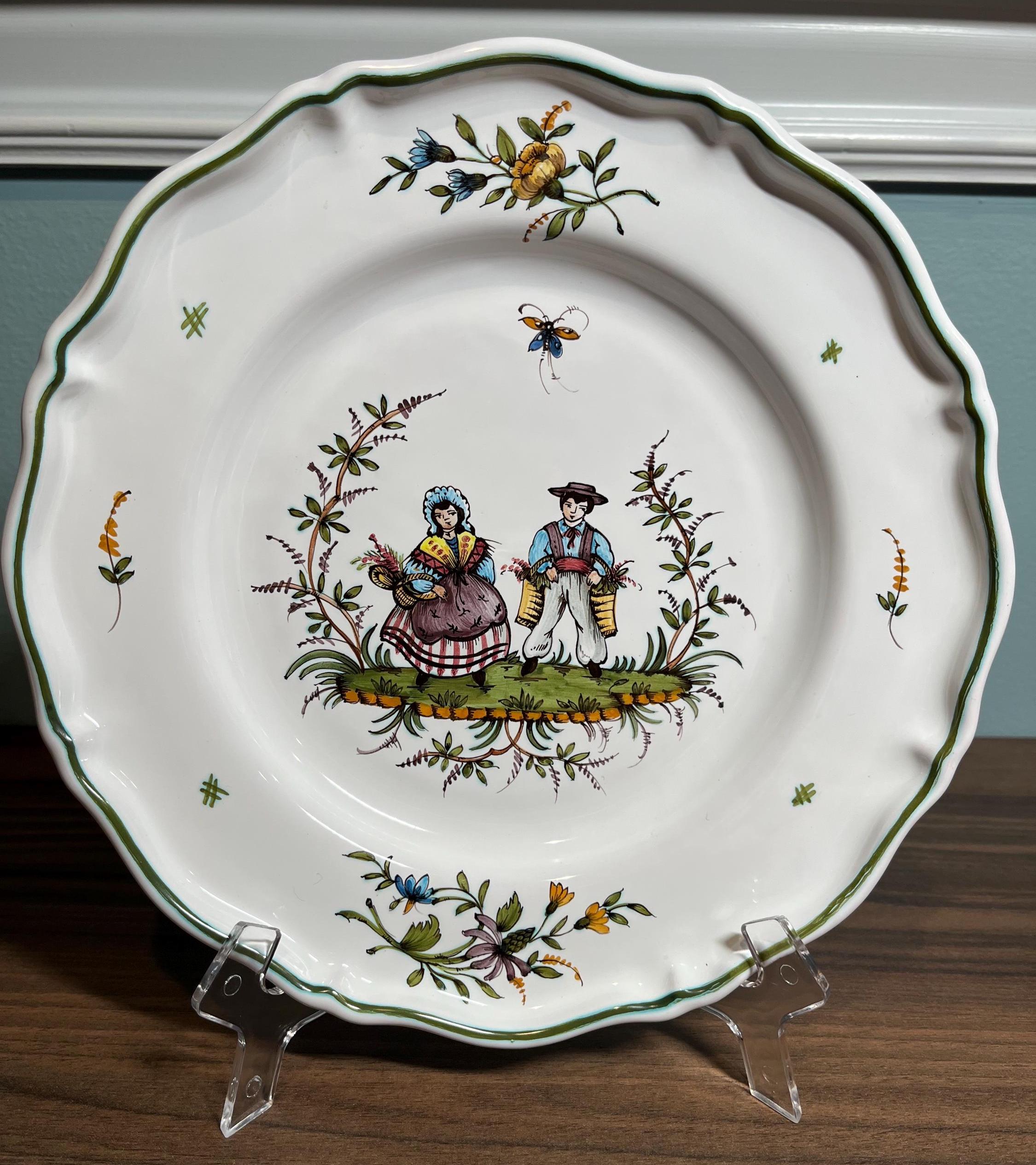 Moustiers Plates - Etsy