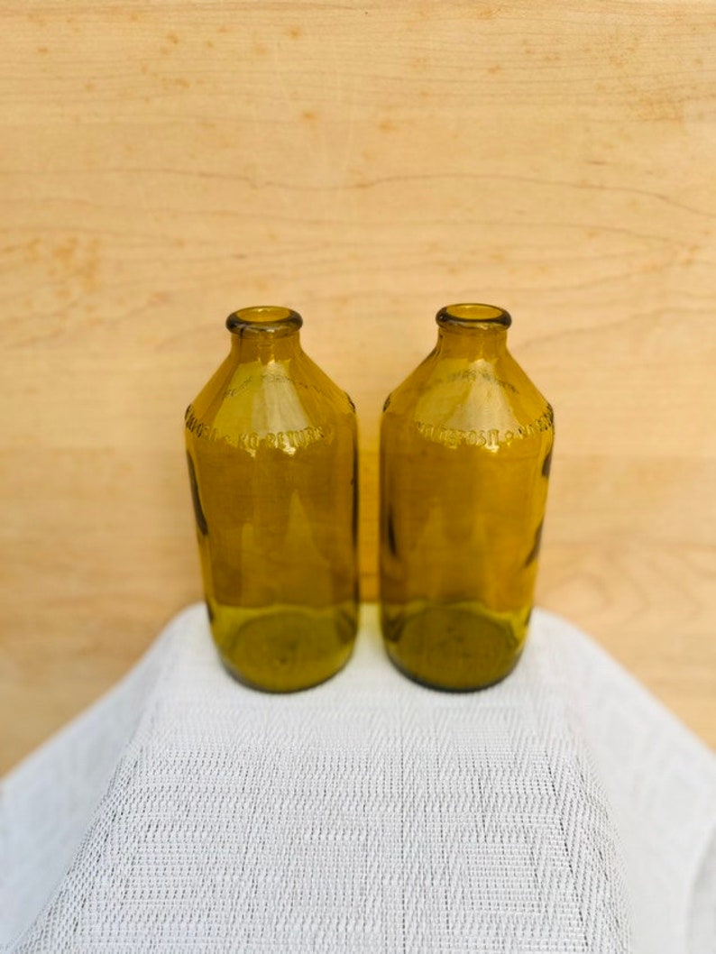 Old Brown Beer Bottles Vintage Beer Bottles No Deposit No Etsy