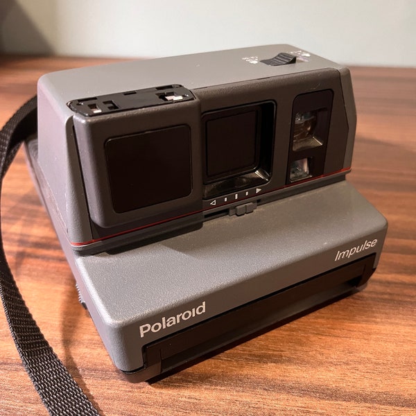 Polaroid Impulse 600 Plus Instant Film Camera Vintage untested, Vintage POLAROID IMPULSE, Polaroid Impulse Camera, Vintage Camera Polaroid