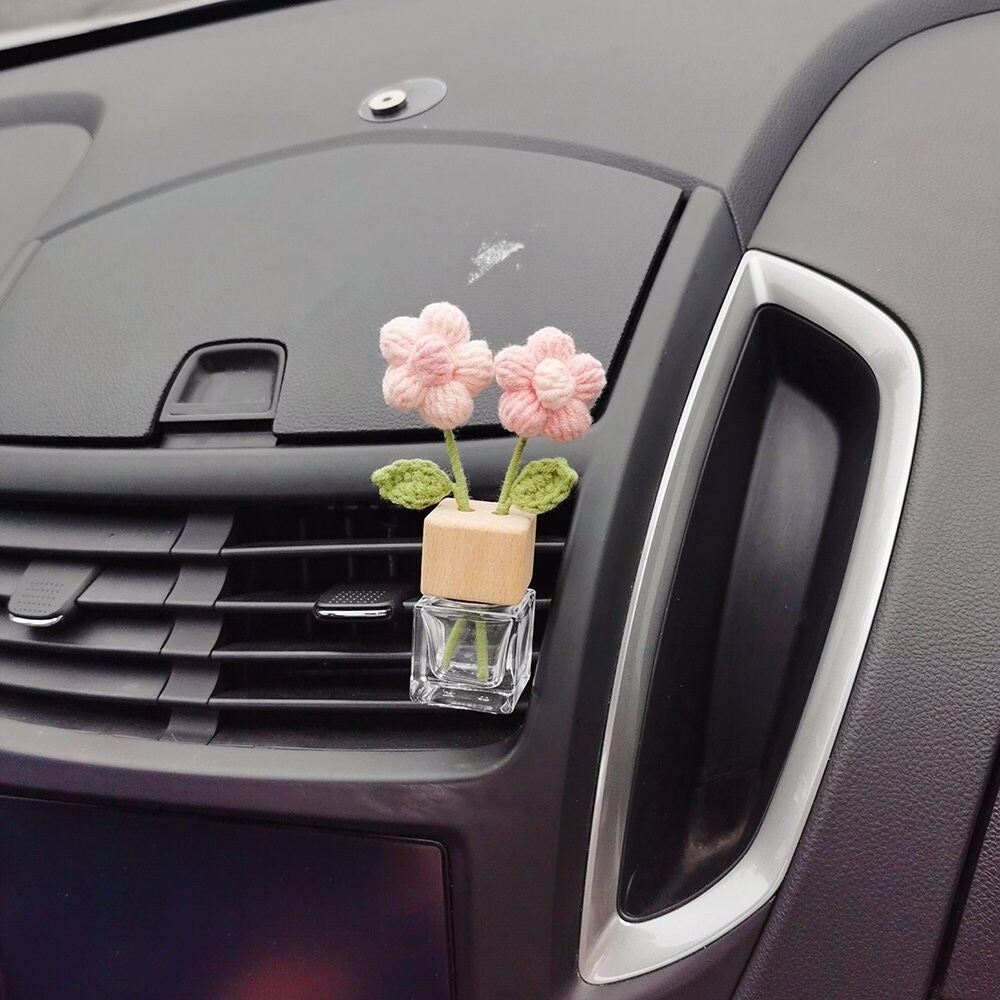 3D Künstliche Pflanzen Form Auto Lufterfrischer Vent Clip, Aromatherapie  Vent Pflanze Lufterfrischer Auto Clips für Geschenk