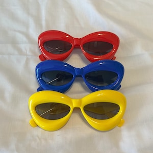 Circular/oval frame fashion sunglasses, colorful sunglasses, fashion sunglasses