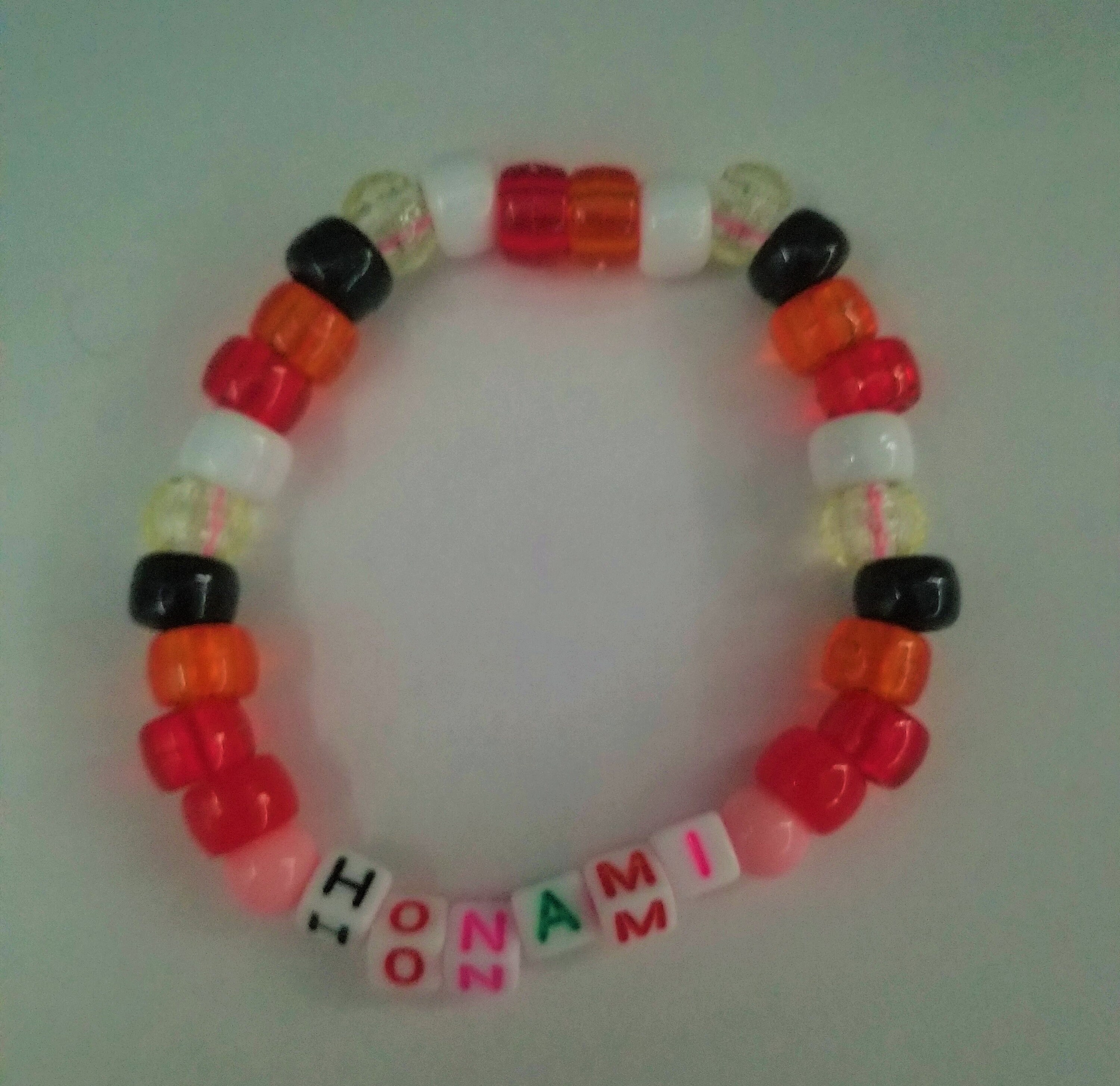 Leo/need L/N Beaded Kandi Bracelets / Ichika, Saki, Honami Leo/need L/N Beaded Kandi Bracelets / Ichika, Saki, Honami