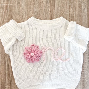 Customize: Daisy Flower Birthday Sweater
