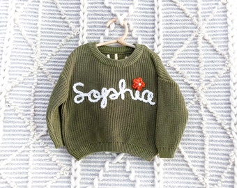 Sophia Sweater- Ready to Ship (size 0-3M)