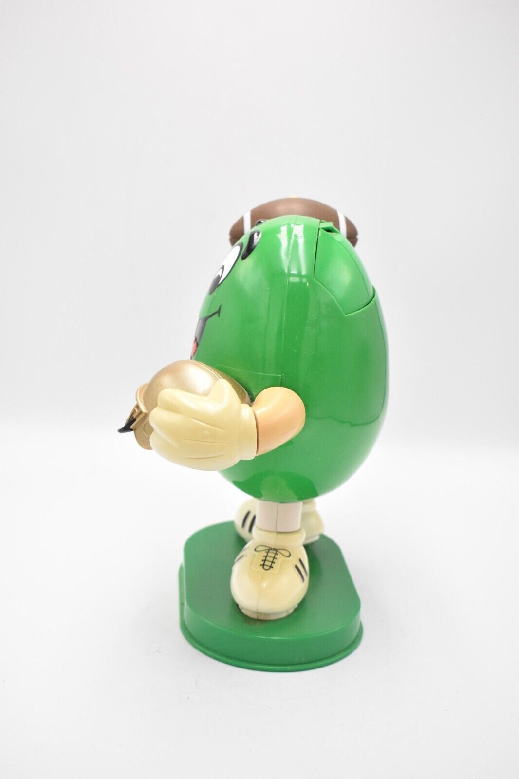 M&m's Green Peanut American Football Candy Sweet Dispenser 