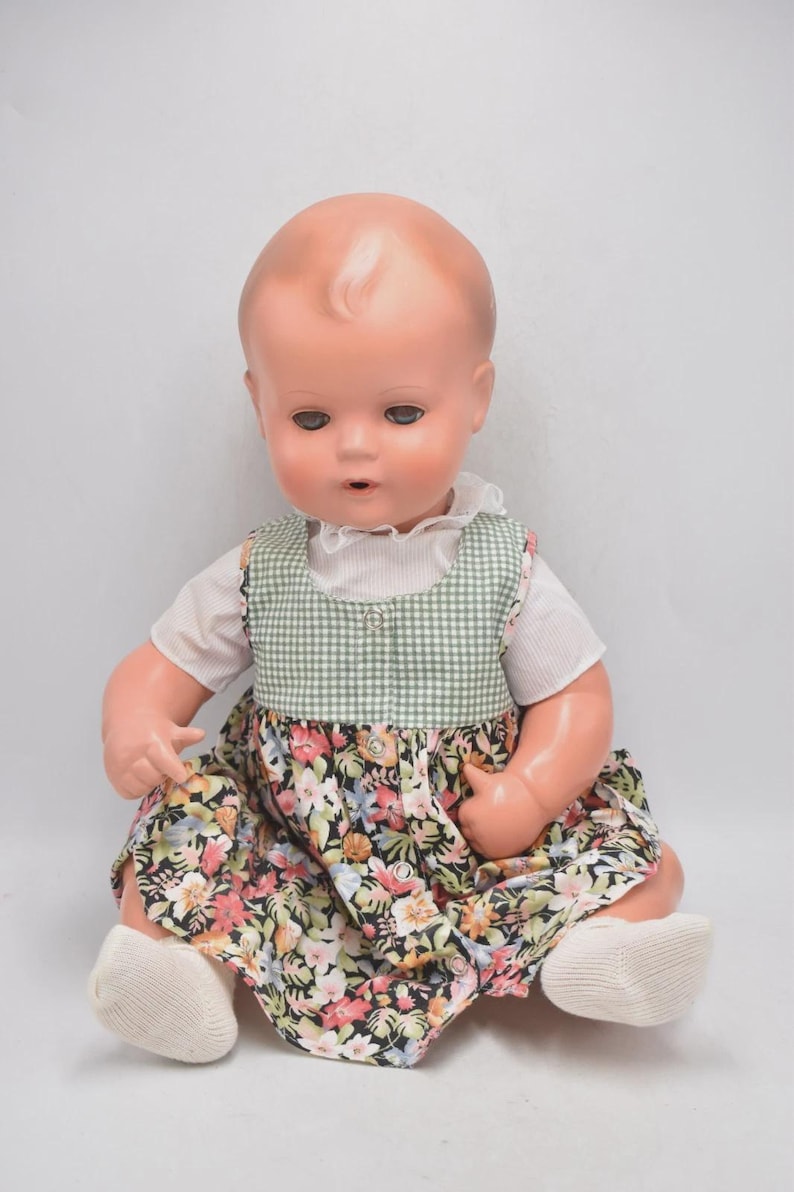 Vintage Schildkröt German Doll – Marked 50, Crying Mechanism Working, 46cm image 1