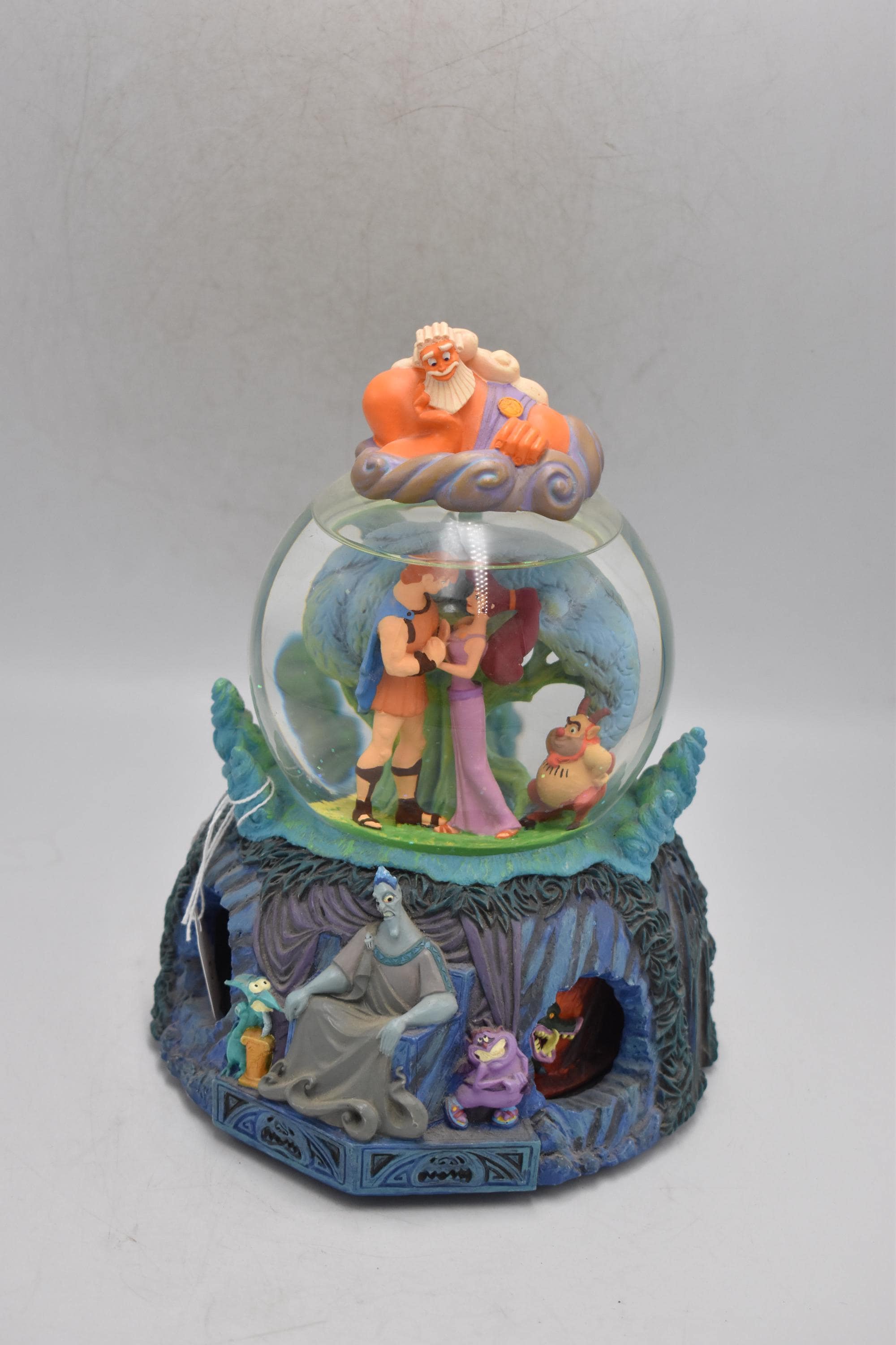 Disney - ヘラクレス メガラ メグ I won't say オルゴール スノーグローブ Disney Hercules Megara and Hades Musical Snow Globe I Won't