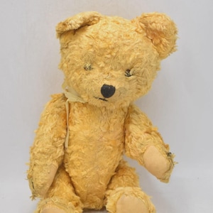 Antique straw filled teddy bear - Etsy 日本