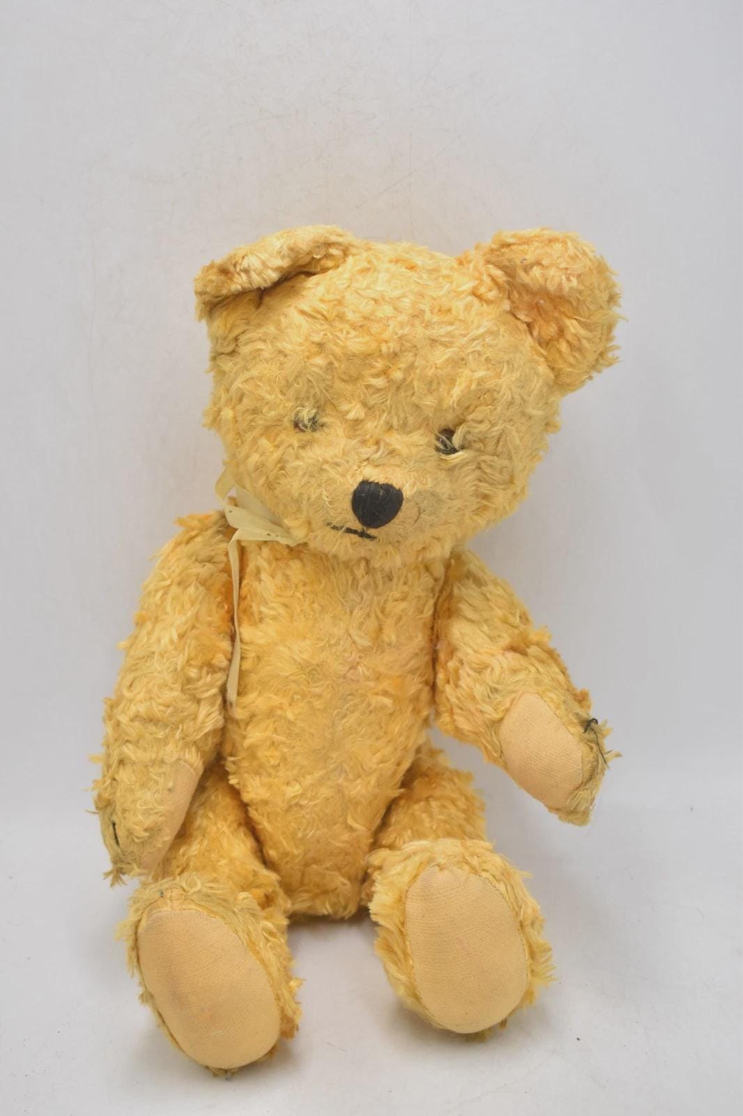 Antique straw filled teddy bear - Etsy 日本