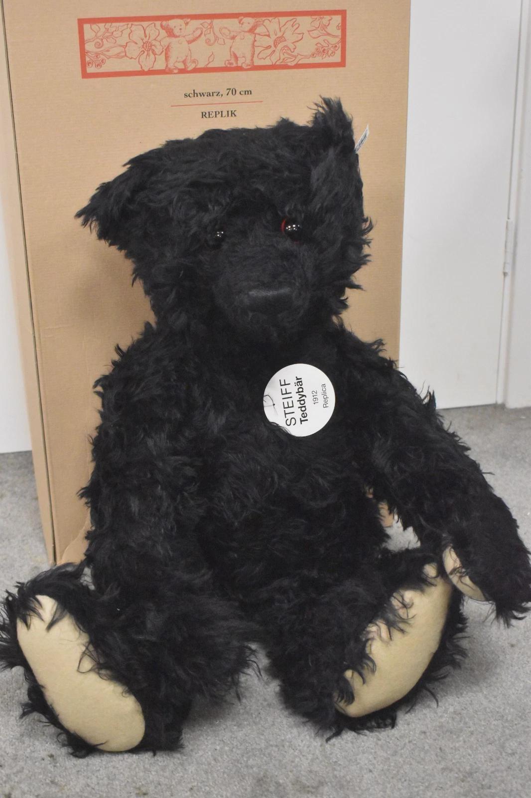 Steiff Titanic Black Teddy Bear - Etsy