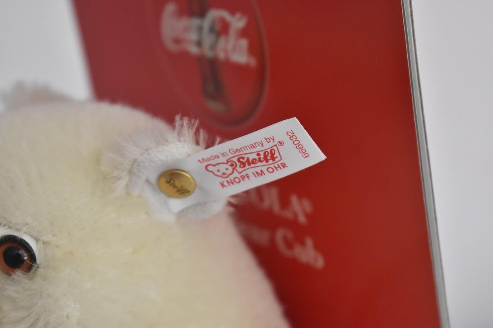 Steiff Coca-cola Cub Teddy Bear – 666032 – Limited Edition