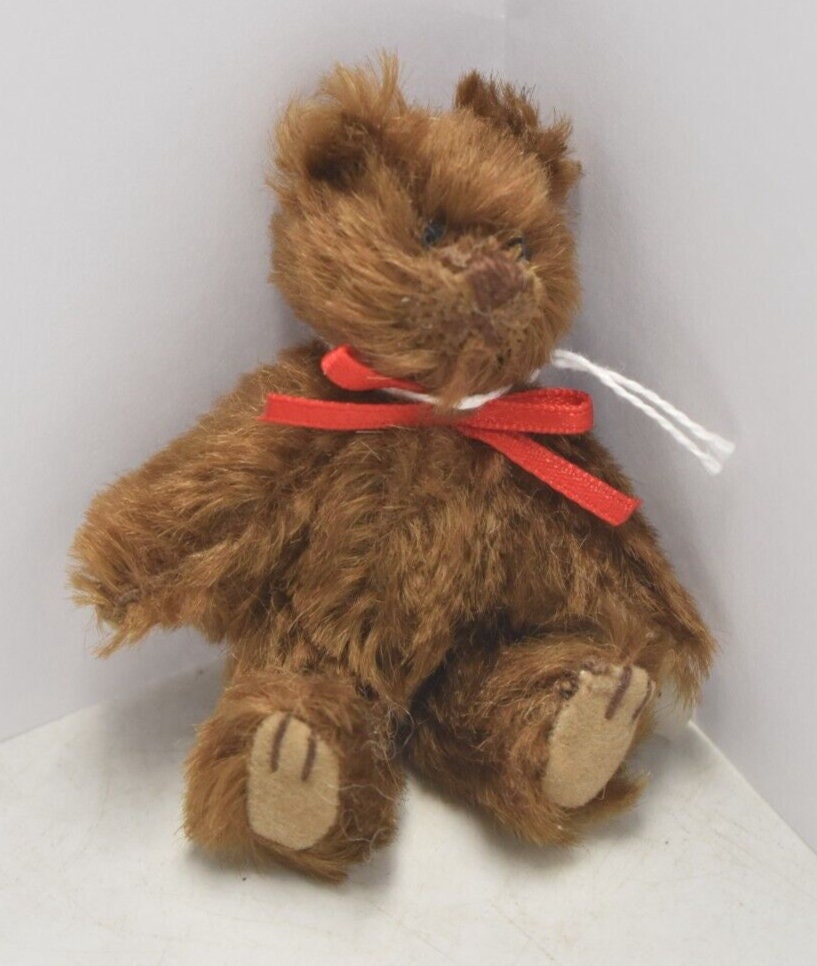 Gund Barton s Creek Collection Theo Mohair Miniature Teddy Bear Etsy Canada