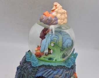 Disney - ヘラクレス メガラ メグ I won&#39;t say オルゴール スノーグローブ Disney Hercules Megara and Hades Musical Snow Globe I Won't