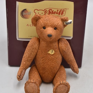 Steiff Enesco Porcelain Bear - Limited Edition PB55 First Ever Steiff Bear A2003
